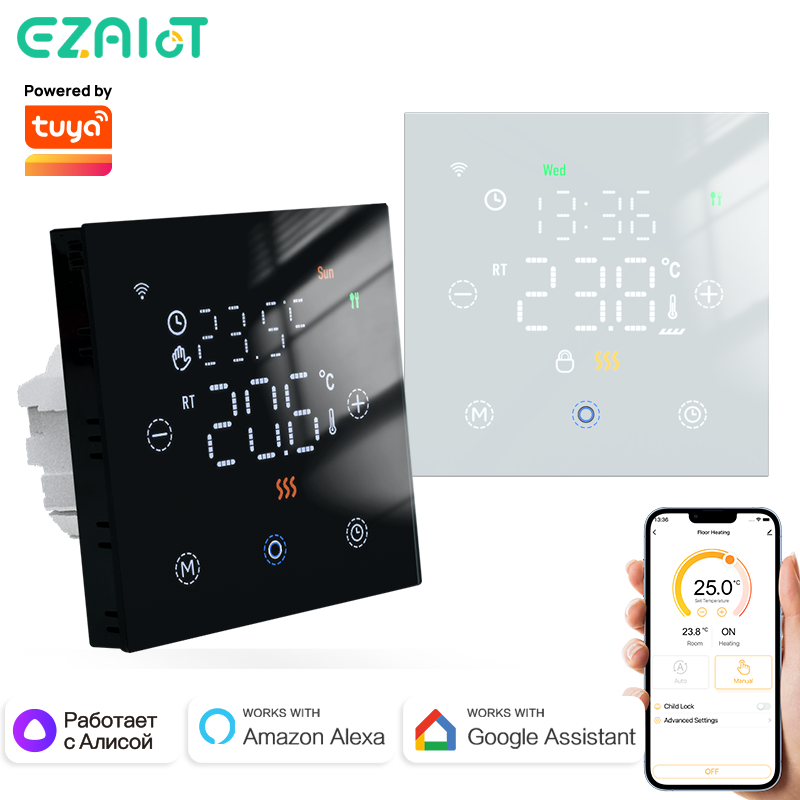 Smart Home Thermostat - Tuya pengendali suhu jarak jauh, termostat
