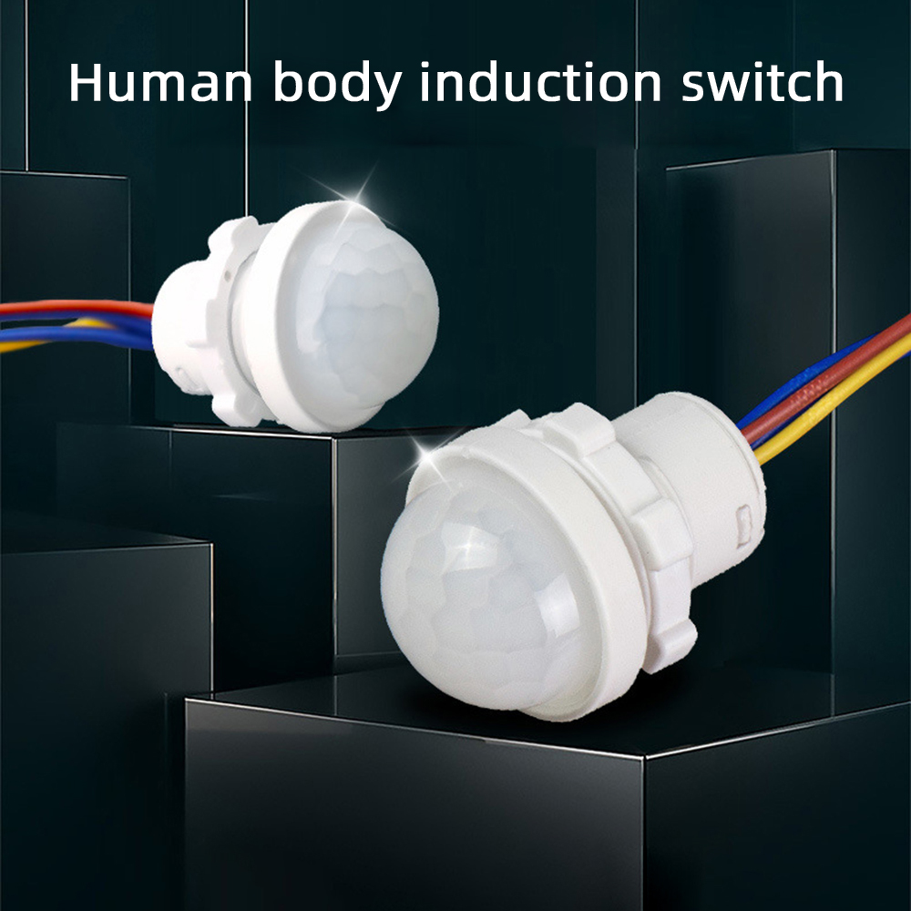 Smart Home Miniature - Lampu malam Sensor otomatis tubuh manusia,
