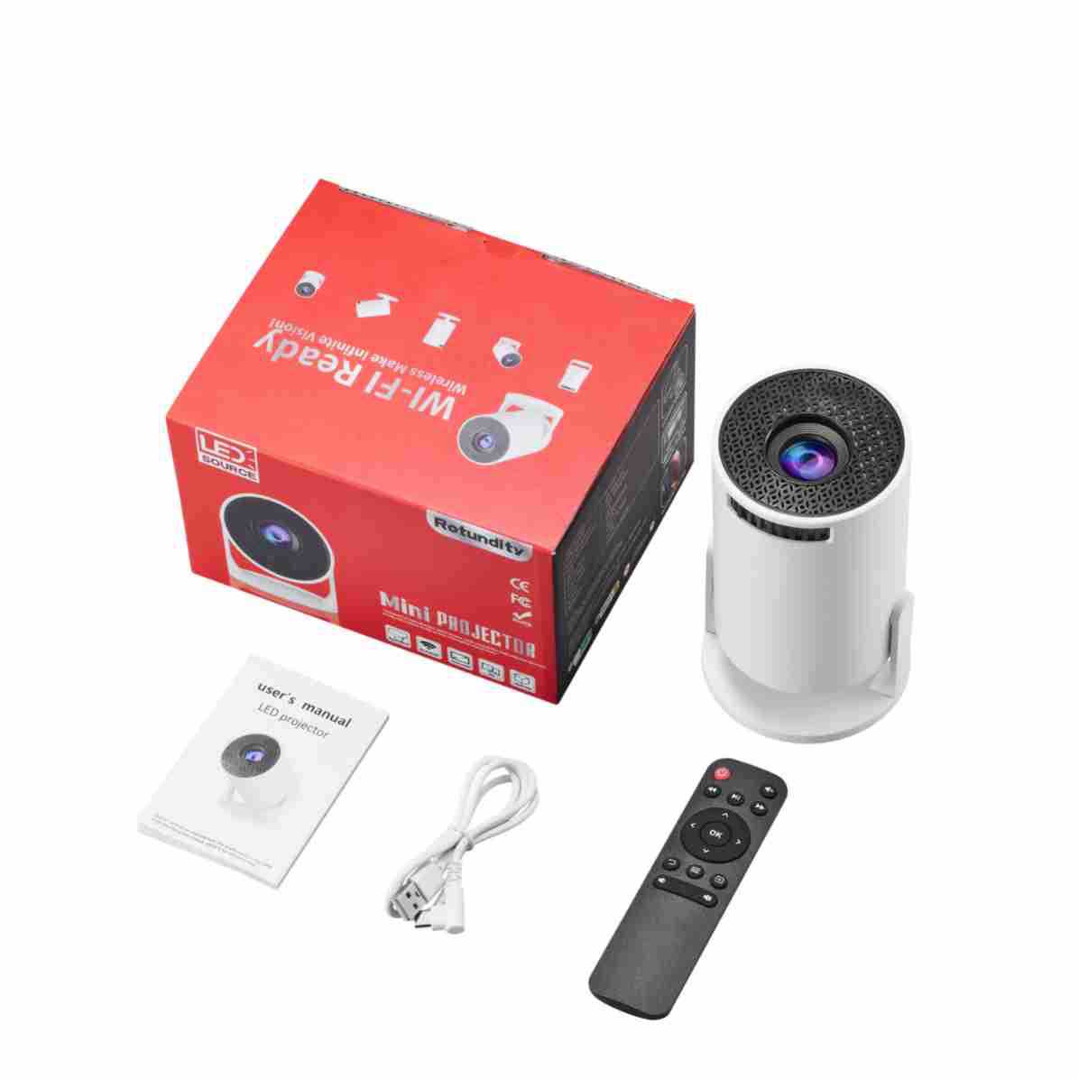 Smart Home Wifi - Proyektor Video Mini Pintar 4K Wifi
