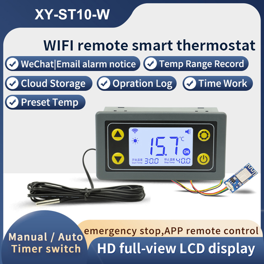 Smart Home Thermostat - Termostat tampilan Digital pengontrol suhu, ST10-W/SA10-W/SA30-W/ST30-W