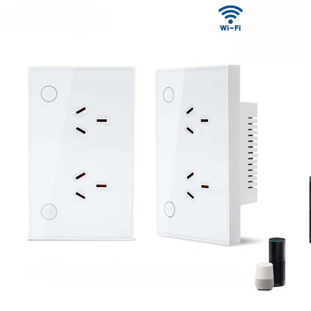 Smart Home Wifi - Stop Kontak Dinding Pintar Zigbee Wi-Fi