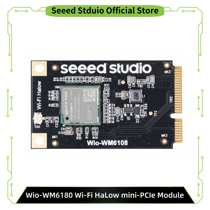Smart Home Miniature - Modul Mini PCIe Wi-Fi HaLow Wio-WM6108