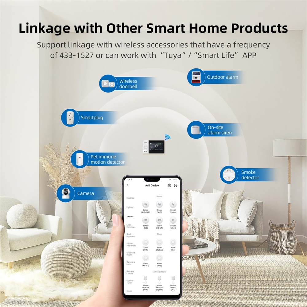 Sistem Alarm GSM Pintar WIFI 2 - Smart Home Ecosystems ulasan dan harga