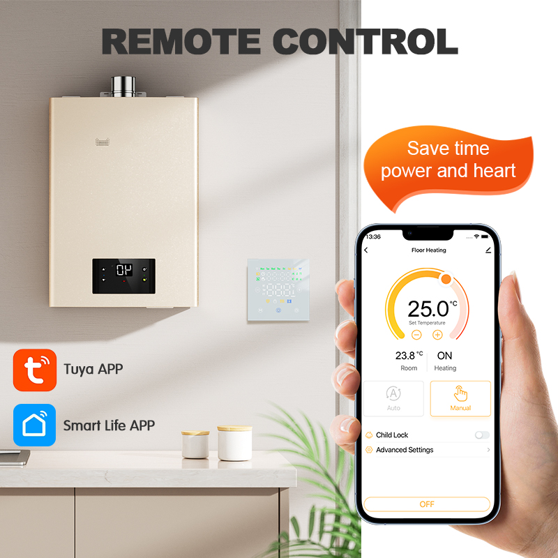 Tuya pengendali suhu jarak jau - Smart Home Thermostat ulasan dan harga