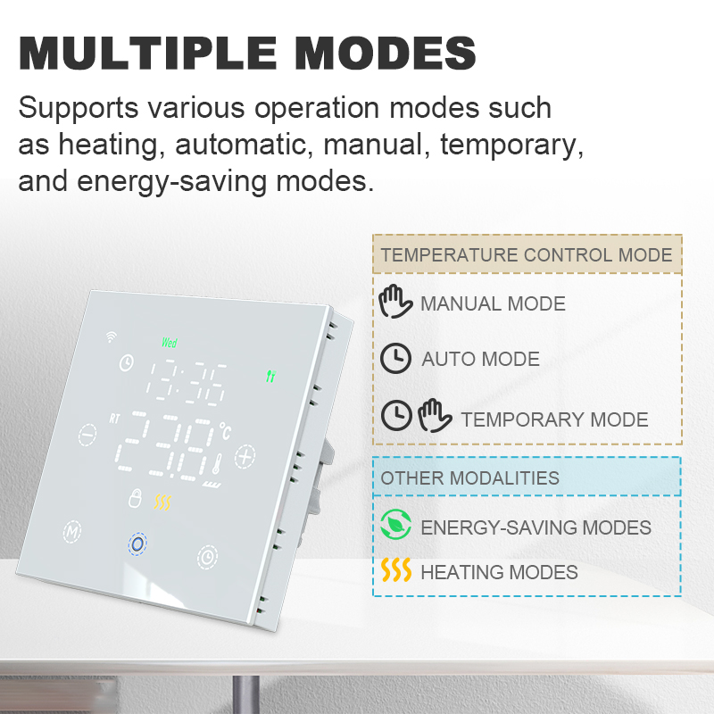 Tuya pengendali suhu jarak jau - Smart Home Thermostat ulasan dan harga