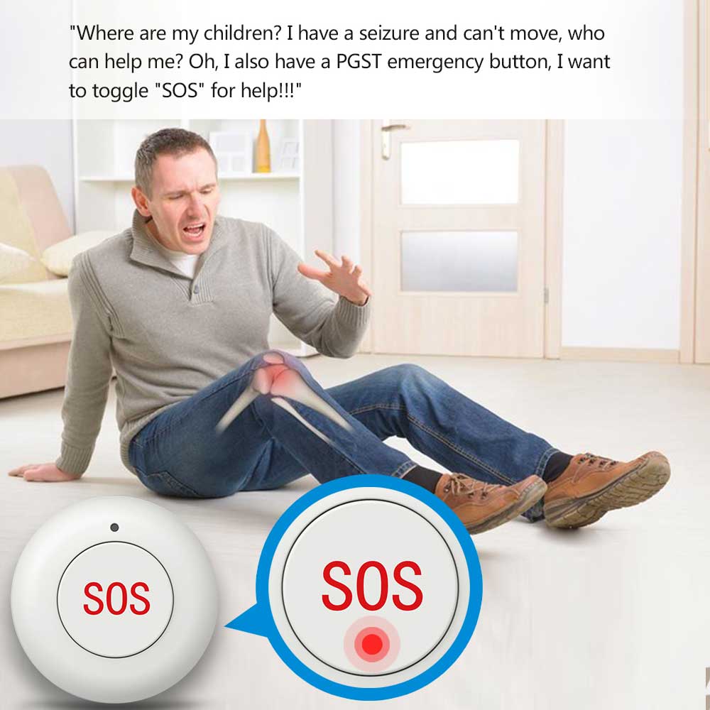 Tombol SOS Nirkabel Bel Pintu  - Smart Home Ecosystems ulasan dan harga