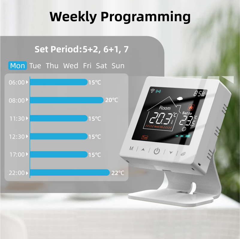 Termostat Wifi rumah pintar tu - Smart Home Thermostat ulasan dan harga