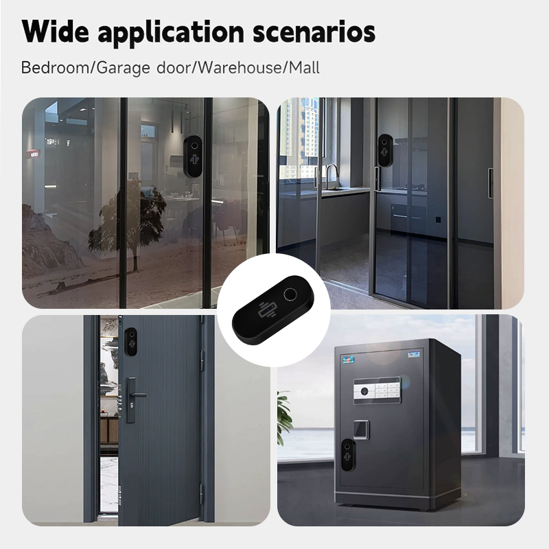 Tuya WiFi Detektor Getaran Kac - Door Window Sensor ulasan dan harga