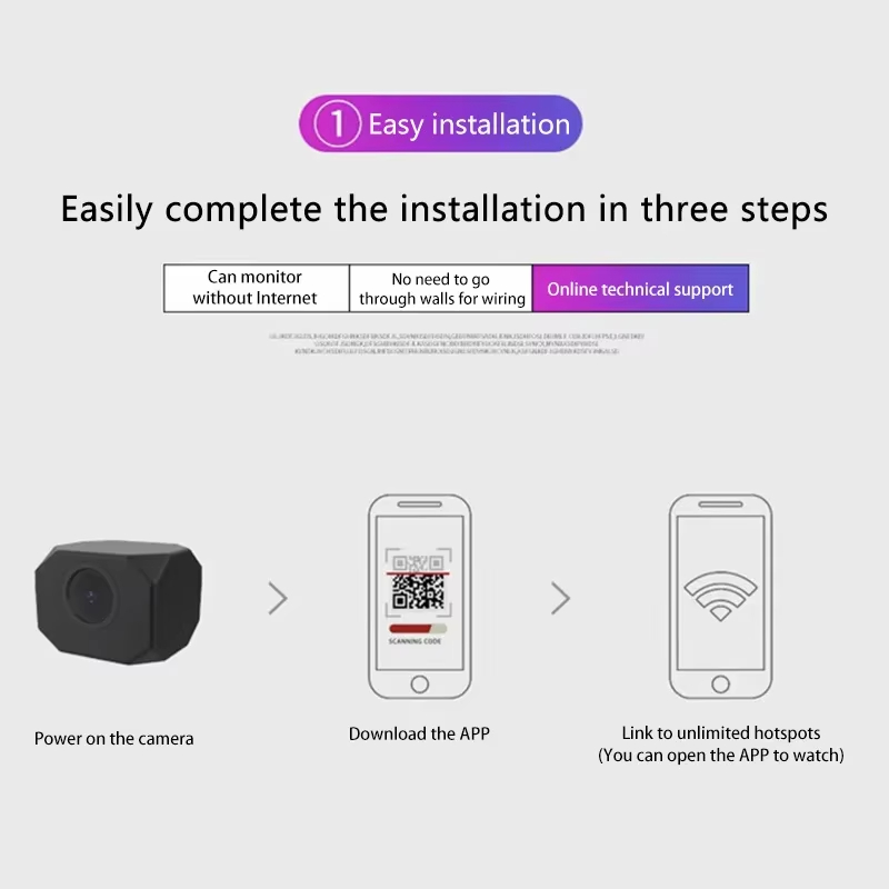 Kamera Keamanan WiFi 4K HD unt - Smart Home Wifi ulasan dan harga