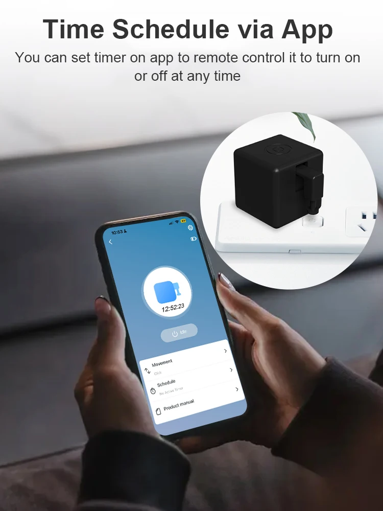Robot Tekan Tombol DIY - Zigbe - Smart Home Miniature ulasan dan harga