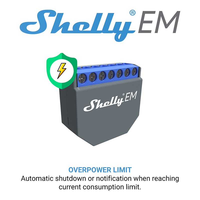SHELLY EM Wifi Smart Life Cont - Smart Home Wifi ulasan dan harga