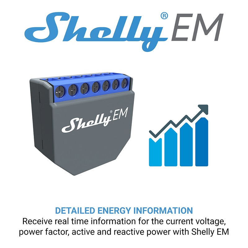 SHELLY EM Wifi Smart Life Cont - Smart Home Wifi ulasan dan harga