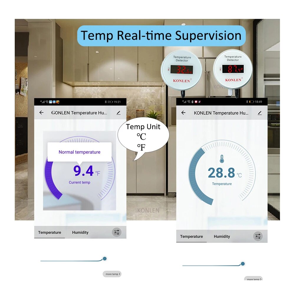 KONLEN Tuya Sensor temperatur  - Smart Home Thermostat ulasan dan harga