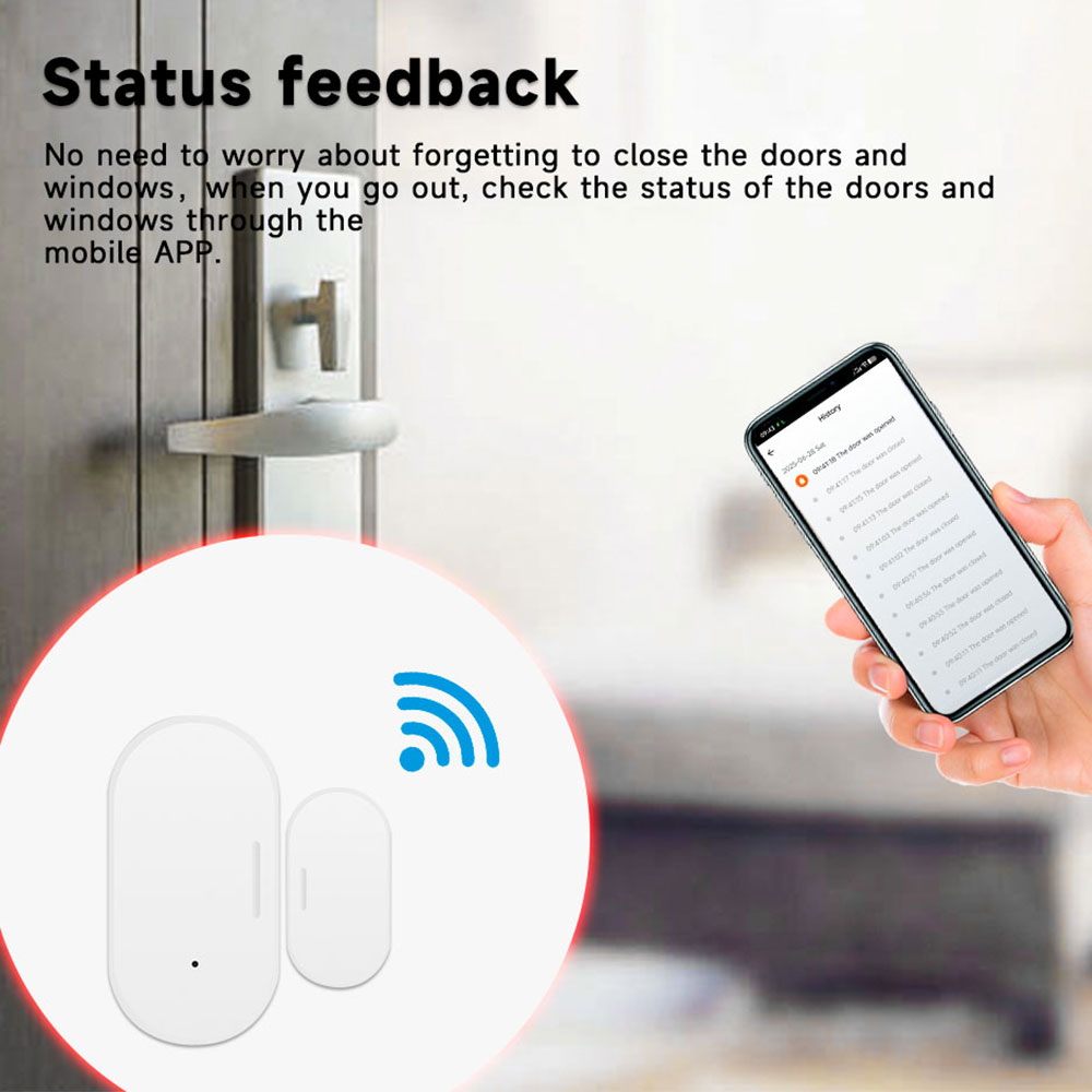 Zigbee 3.0 Z2MQTT Sensor Pintu - Smart Home Miniature ulasan dan harga
