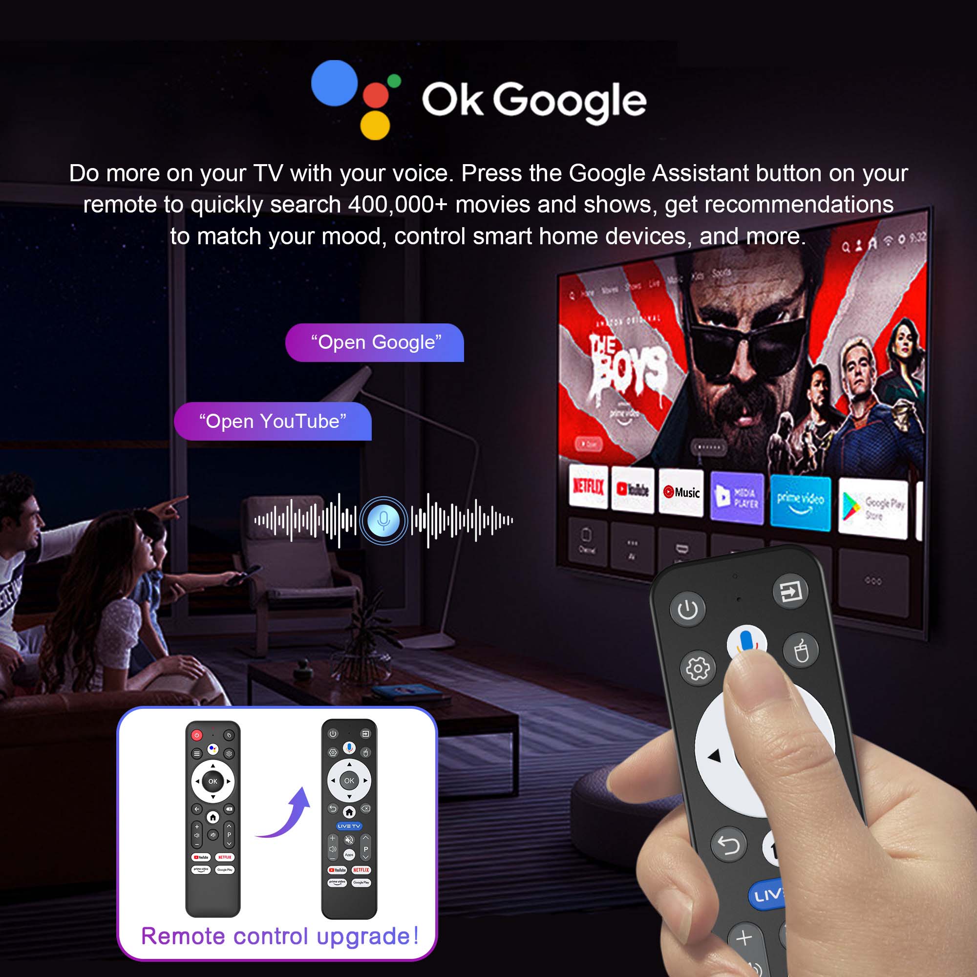 TV Box Android16 Smart Home Th - Smart Home Youtube ulasan dan harga