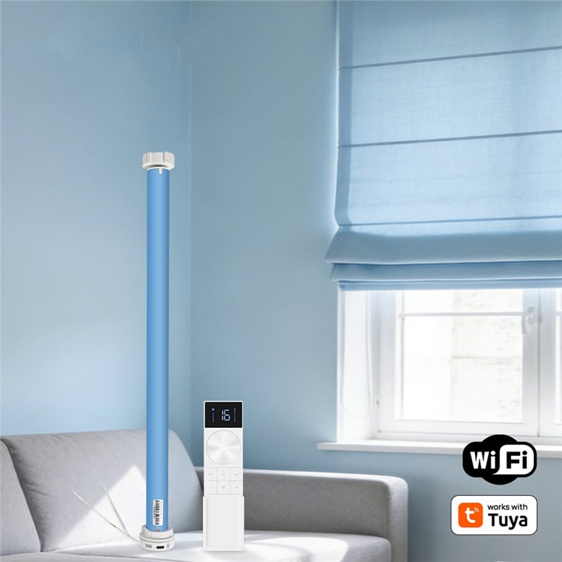 [NEW!A08R】 Motor Tirai Gulung  - Smart Home Youtube ulasan dan harga