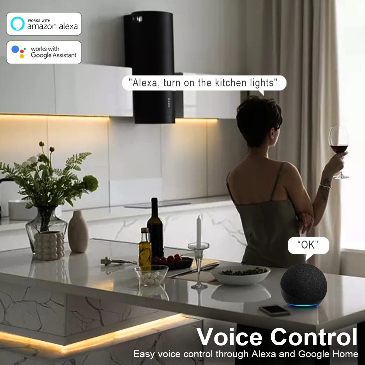Tuya WiFi Smart COB Neon LED S - Smart Home Youtube ulasan dan harga