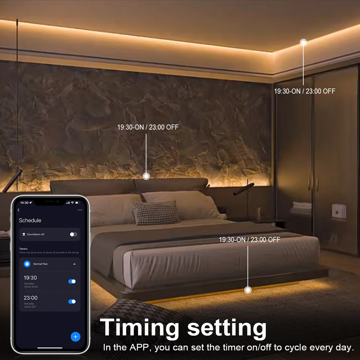 Tuya WiFi Smart COB Neon LED S - Smart Home Youtube ulasan dan harga