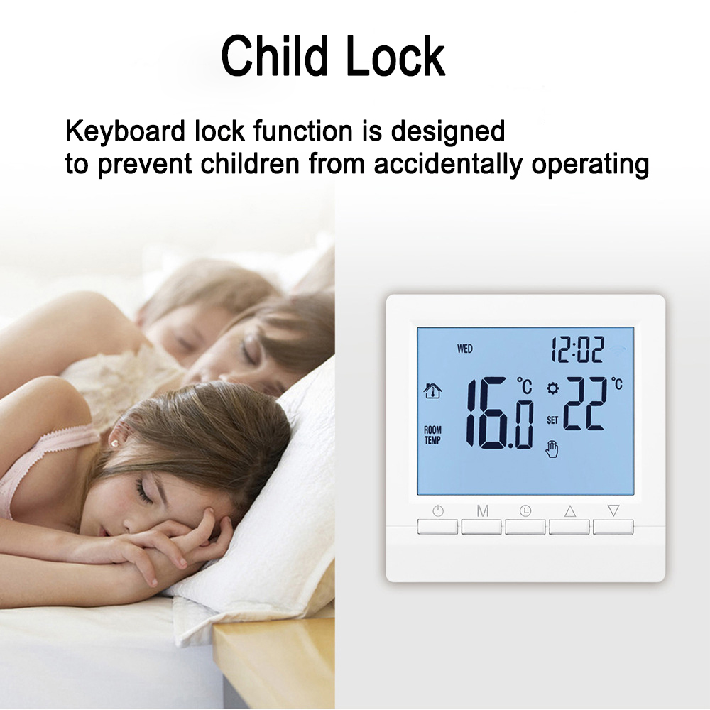 Termostat Cerdas Higrometer La - Smart Home Thermostat ulasan dan harga