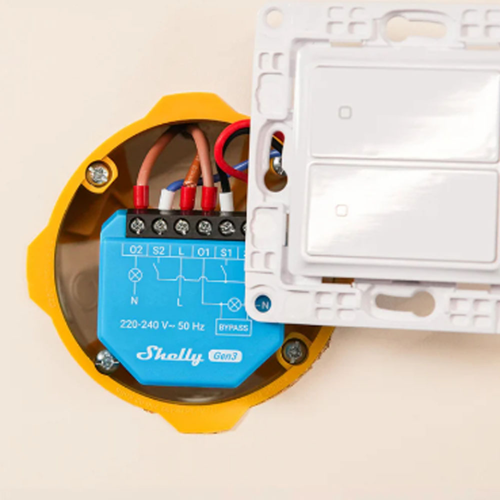Sakelar Pintar Zigbee Shelly 2 - Smart Home Wifi ulasan dan harga