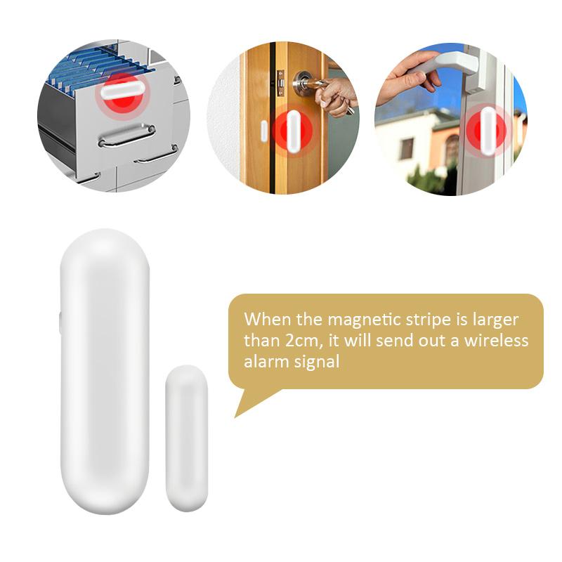 MD-211R Sistem Alarm Nirkabel  - Door Window Sensor ulasan dan harga