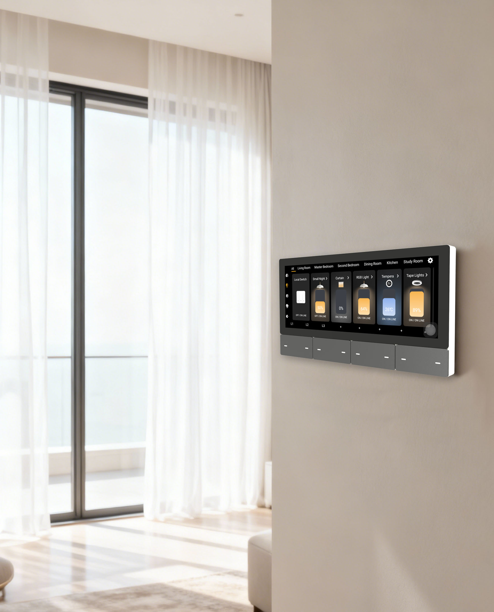 F5 Tuya UK Pemutar Musik Layar - Smart Home Wifi ulasan dan harga