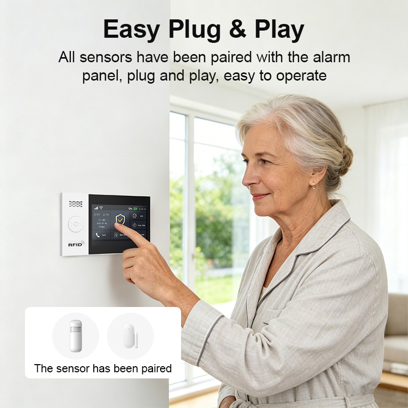 PGST 2G GSM WiFi Alarm System  - Smart Home Ecosystems ulasan dan harga