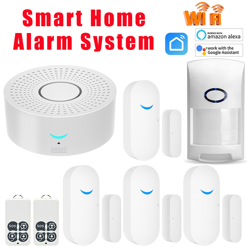 Sensor Pintu WiFi Tuya Rumah P - Door Window Sensor ulasan dan harga