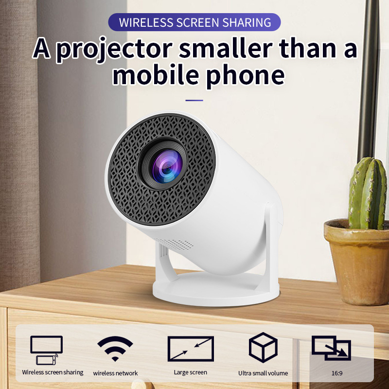 Proyektor Video Mini Pintar 4K - Smart Home Wifi ulasan dan harga