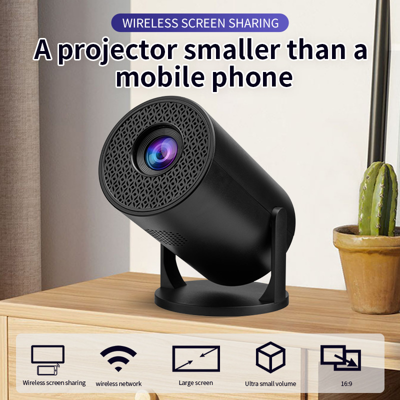 Proyektor Video Mini Pintar 4K - Smart Home Wifi ulasan dan harga