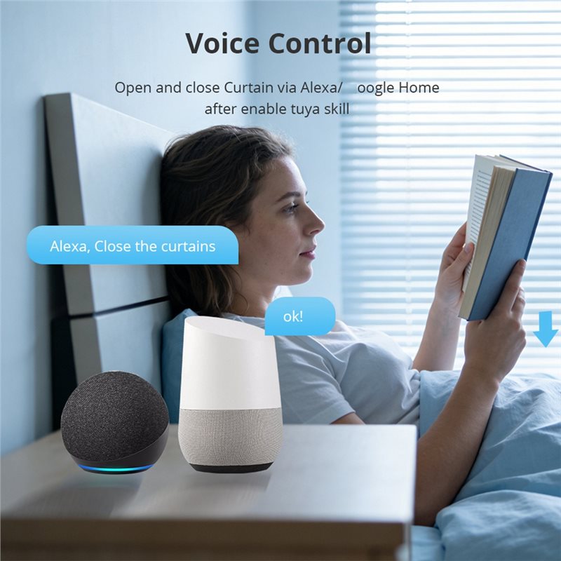 [NEWA08R】 Motor Tirai Gulung P - Smart Home Youtube ulasan dan harga