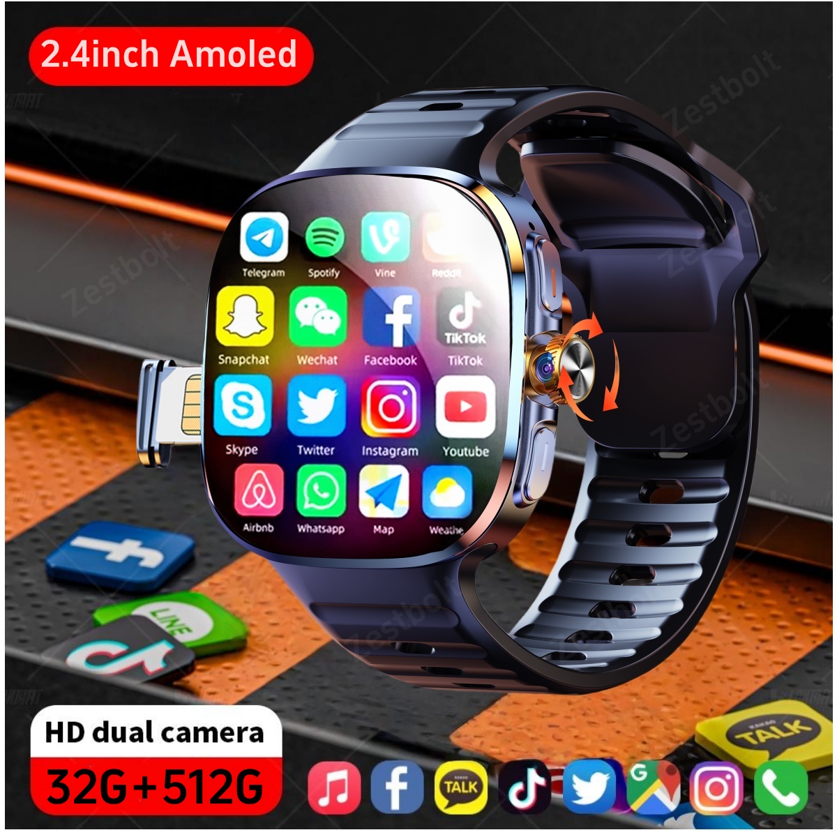 M99 Jam Tangan Pintar 2,4 inci - Smart Home Japan ulasan dan harga