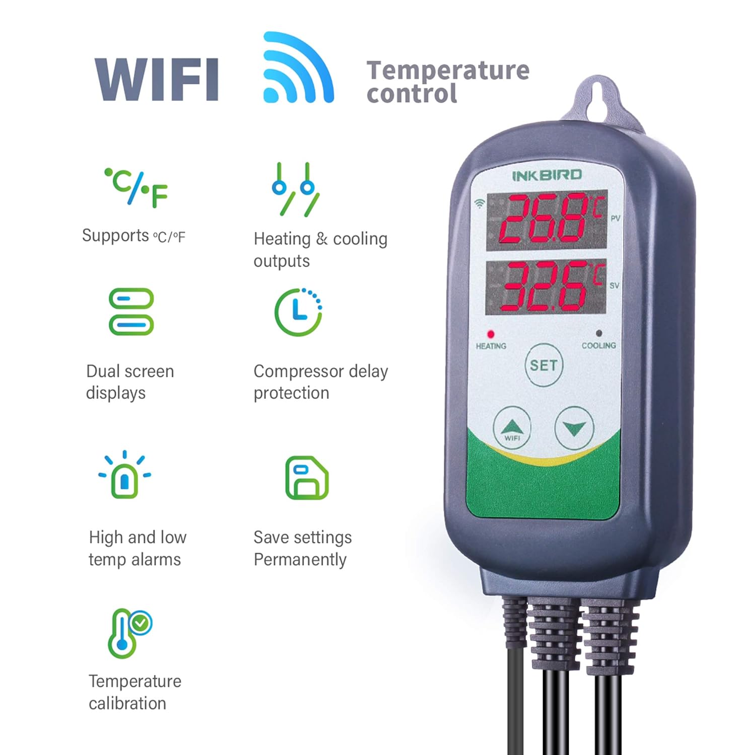 INKBIRD ITC-308-WiFi pengontro - Smart Home Thermostat ulasan dan harga