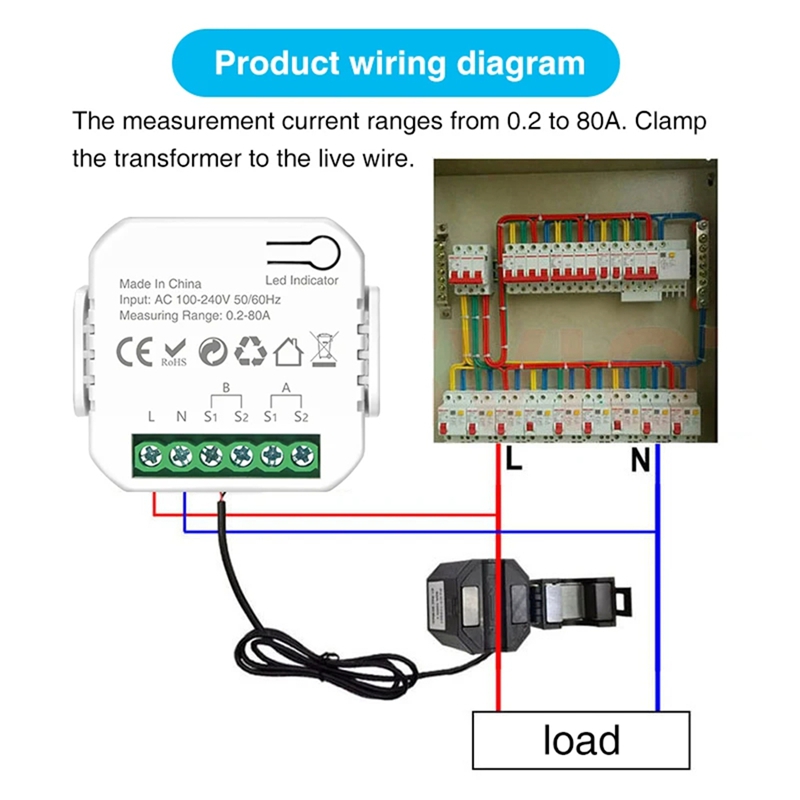Tuya Wifi Smart Power Meter de - Smart Home Wifi ulasan dan harga