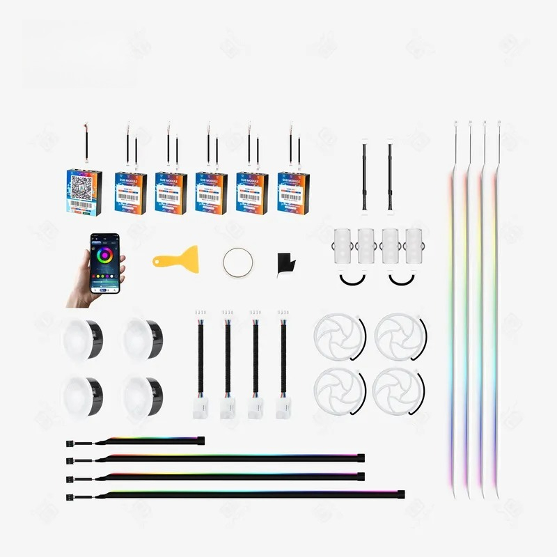 【CHIMU HOME】 K6 Kit Pencahayaa - Smart Home Interior ulasan dan harga