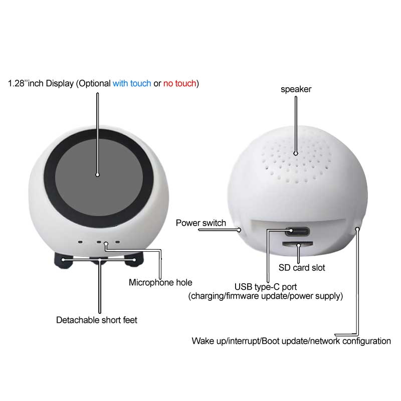 ESP32 S3 1.28 Inci N16R8 Papan - Smart Home Miniature ulasan dan harga