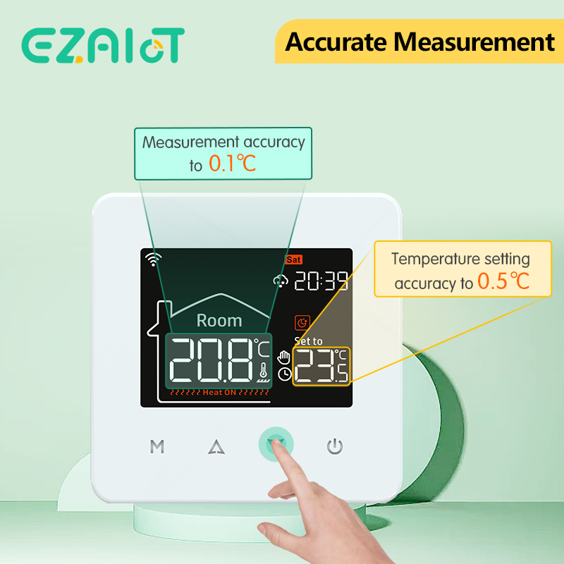 Termostat WiFi cerdas untuk pe - Smart Home Thermostat ulasan dan harga