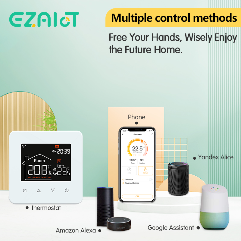 Termostat WiFi cerdas untuk pe - Smart Home Thermostat ulasan dan harga