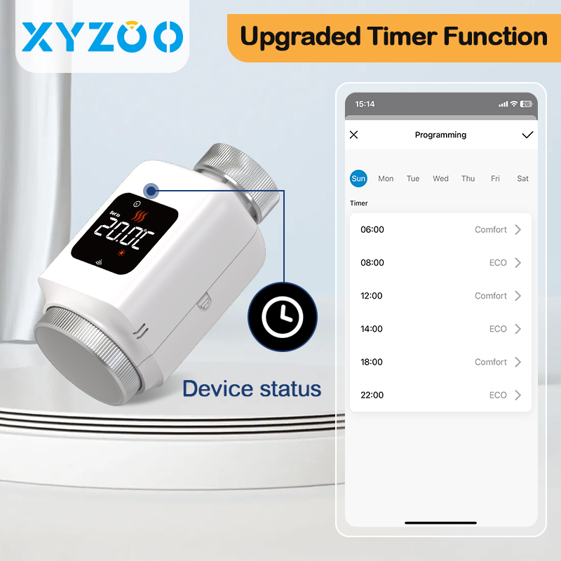 Tuya katup aktuator Radiator t - Smart Home Thermostat ulasan dan harga