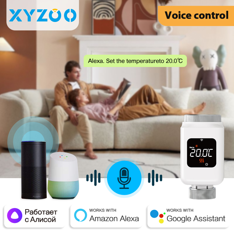 Tuya katup aktuator Radiator t - Smart Home Thermostat ulasan dan harga