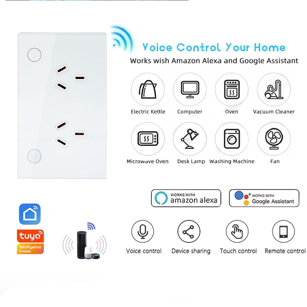 Stop Kontak Dinding Pintar Zig - Smart Home Wifi ulasan dan harga