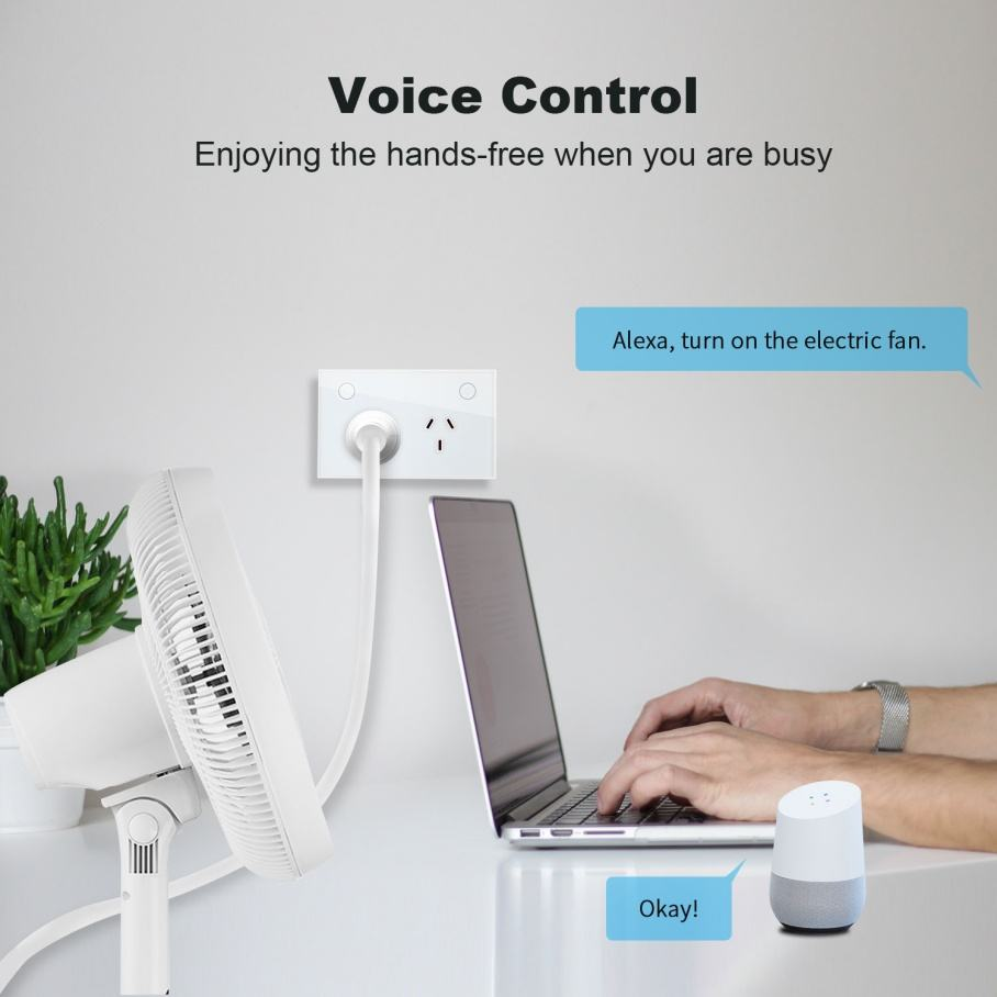 Stop Kontak Dinding Pintar Zig - Smart Home Wifi ulasan dan harga