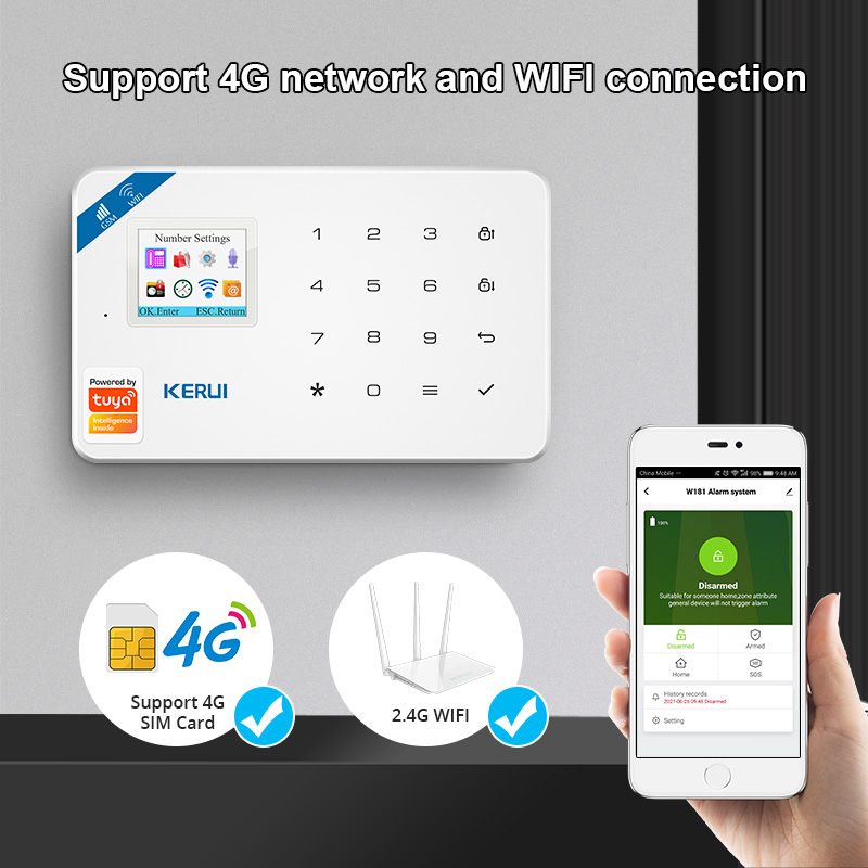 KERUI Kit sistem Alarm keamana - Smart Home Ecosystems ulasan dan harga
