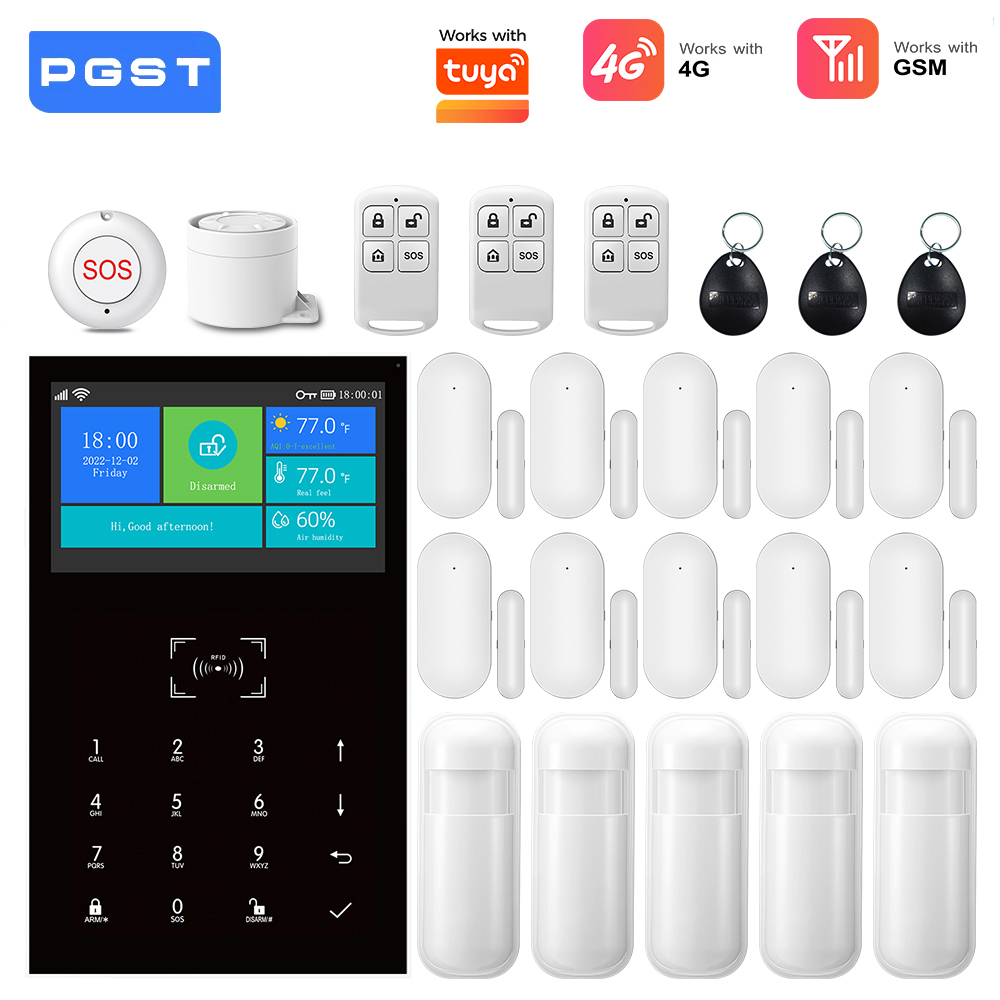 Sistem Alarm WiFi GSM 4G Beker - Smart Home Ecosystems ulasan dan harga