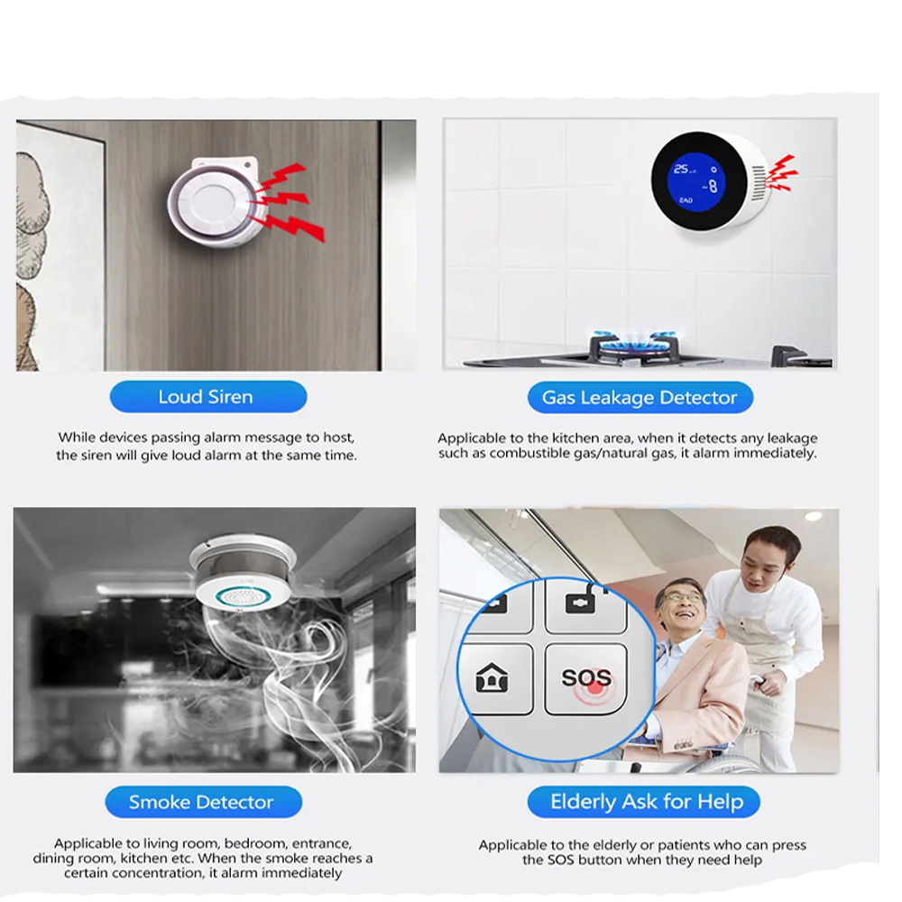 Sistem Alarm Rumah Pintar PGST - Smart Home Ecosystems ulasan dan harga