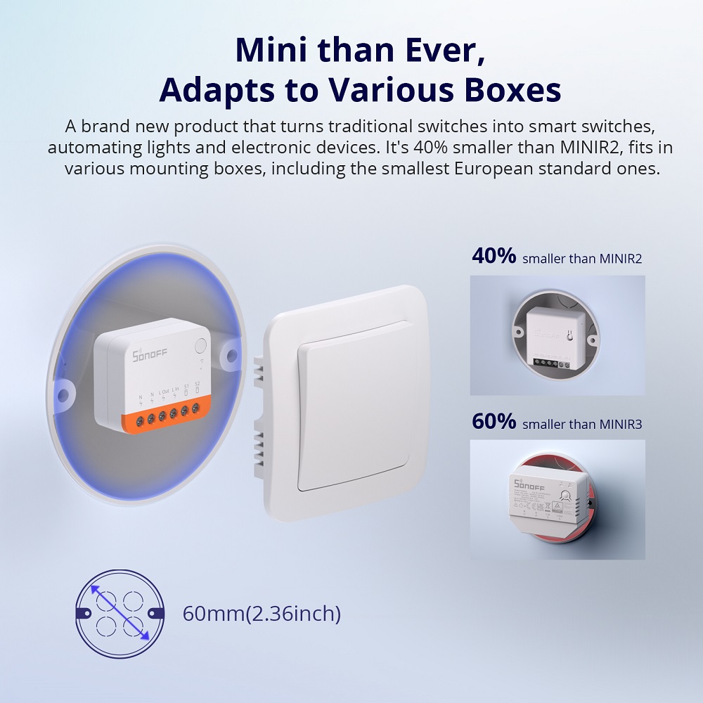 Sonoff Mini R4 Extreme Wifi Sm - Smart Home Miniature ulasan dan harga