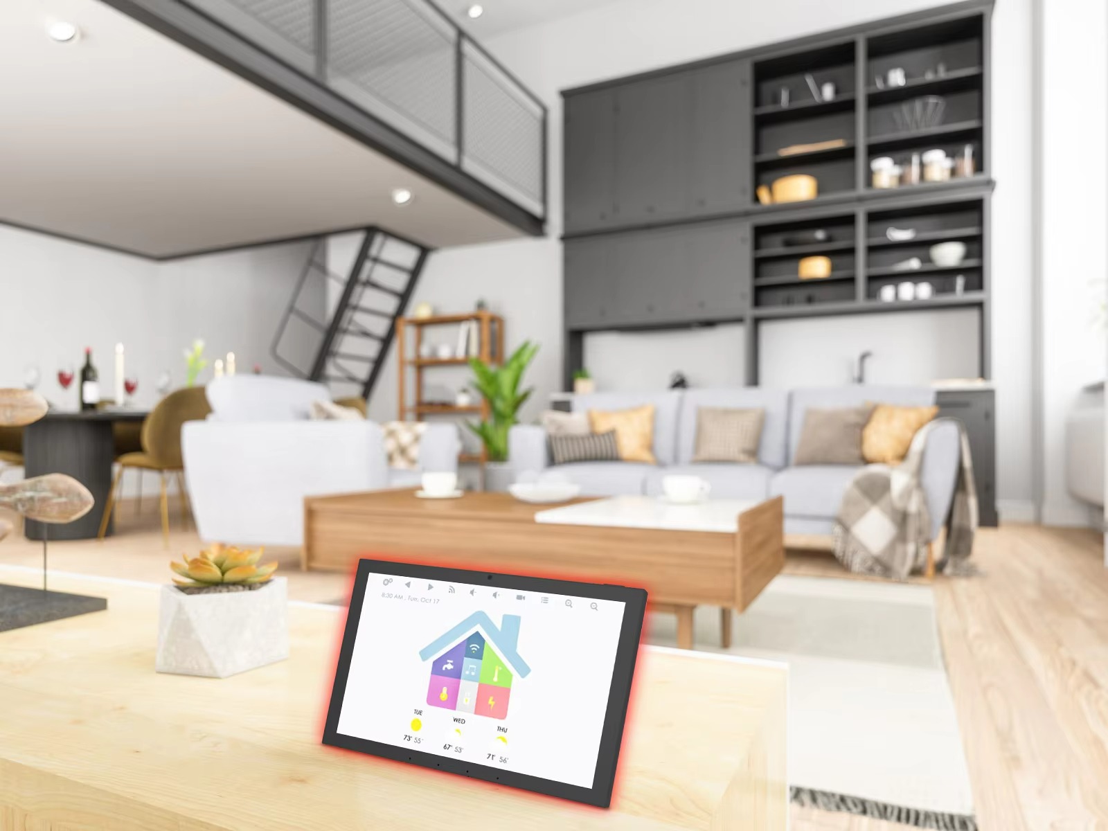 Panel Kontrol Rumah Pintar And - Smart Home Wifi ulasan dan harga